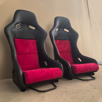 Sièges Baquet de Course EDDY en Fibre de Carbone de Haute Qualité pour Honda Civic Type R Civic Si EG EK9 EP3 FN2 FD2 FK2 FK8 FL5