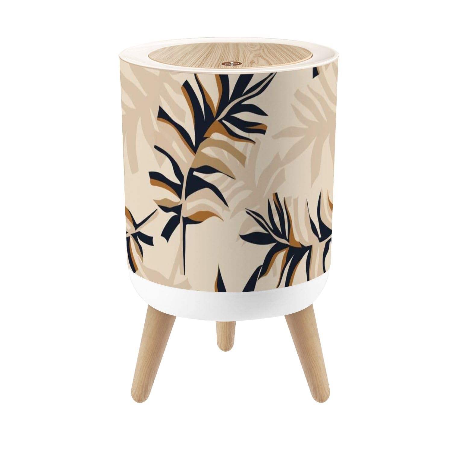 Abstract Leaves Creative Collage