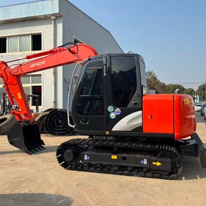 Excavadora Hidráulica de Cadenas Hitachi ZX70 LC, Mini Excavadora de Construcción con Gran Potencia de Excavación en Venta - Product Image 5