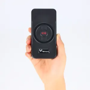 WINNES Novo S2 SOS Gps Tracker 5000MAH com Ímã Forte e Comunicação Em Dois Sentidos Rastreamento Online Grátis Para Veículos Caminhão Do Carro