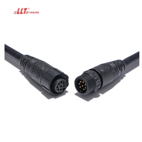 Connecteur de câble étanche IP67 M16 pour bande LED 8 broches de haute qualité – Fabrication