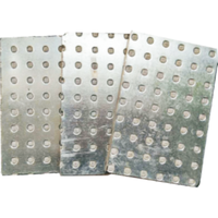 Panneau acoustique perforé sans amiante insonorisé décorer Studio Micro trou panneau de silicate de calcium en bois 1.2-1.6g/cm3 CN;GUA