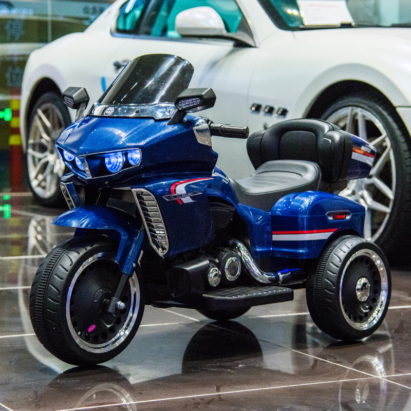 Peint en bleu [Siège en cuir Dual Drive 12v7A]