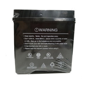 <span class=keywords><strong>Batterie</strong></span> de démarrage pour <span class=keywords><strong>moto</strong></span> sans entretien au plomb-acide, <span class=keywords><strong>prix</strong></span> d'usine, 12V 5AH 6MF5AL - Product Image 4