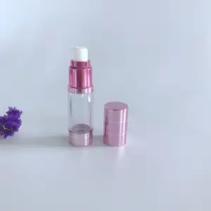 15ml/30ml/50ml/100ml Cosmetic Glass Airless Pump Bottle