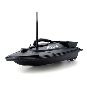 Barco Cebador de Pesca a Control Remoto Flytec Rc, 54x27x21cm, Doble Tolva, Retorno con un Solo Botón, Alimentado por Batería, Negro - Product Image 1