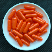 Capsules de médicaments vides en gel durcissant, bon marché, taille 00,0,1,2,3,4