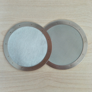 Filtro de pantalla de café de malla lavable reutilizable de acero inoxidable sólido para filtro de <span class=keywords><strong>cafetera</strong></span> <span class=keywords><strong>Aeropress</strong></span> filtros reutilizables - Product Image 5