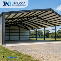 Structure en acier préfabriquée pour ferme, bâtiment agricole préfabriqué en acier, mangeoires pour animaux, entrepôt d'élevage avicole