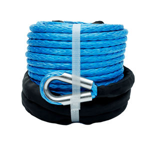 ZEALPersonnalisable LOGO 10mm 28m <span class=keywords><strong>Dyneema</strong></span> UHMWPE <span class=keywords><strong>Treuil</strong></span> <span class=keywords><strong>Corde</strong></span> Synthétique <span class=keywords><strong>pour</strong></span> ATV UTV - Product Image 3