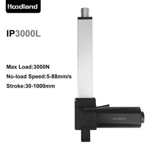 Actuador lineal eléctrico de 200mm de carrera DC 12V/24V, controlador de Motor de accionamiento de bajo ruido de carga 3000N, imán permanente para elevación de mesa - Product Image 2