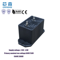 Capteur de tension à effet Hall VN4A 500 750 1000 1500 2000 M15, alimentation ±15~±24V pour système de gestion de batterie d'énergie éolienne