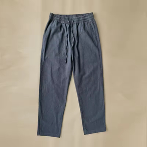 <span class=keywords><strong>Pantaloni</strong></span> Casual Estivi da <span class=keywords><strong>Uomo</strong></span> in Misto <span class=keywords><strong>Lino</strong></span> e Cotone, Stile Giapponese, Leggeri, a Vita Media, Gamba Dritta, <span class=keywords><strong>di</strong></span> Alta Qualità - Product Image 5