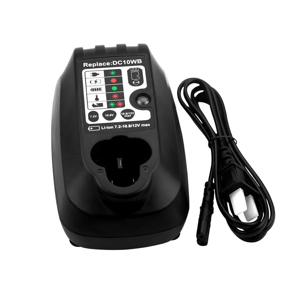 Li-Ion Acculader Voor Makitas Bl1013 Bl1014 10.8V-12V Lithium-Ion Batterijen Dc10wa Elektrische Boorschroevendraaier Gereedschap Vermogen