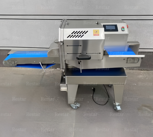 Rebanadora Comercial de Carne Ahumada, Máquina Automática para Cortar <span class=keywords><strong>y</strong></span> Procesar Carne de Cerdo <span class=keywords><strong>y</strong></span> Res, Rebanadora de Queso <span class=keywords><strong>y</strong></span> Jamón - Product Image 4