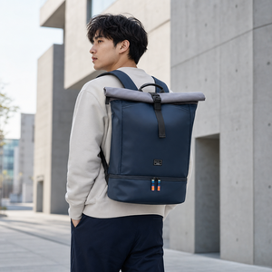 Sac à dos unisexe tendance, étanche, antivol, pour ordinateur portable, avec fermeture éclair USB, doublure en nylon et polyester, capacité de 20 à 39 L, physiologique - Product Image 6