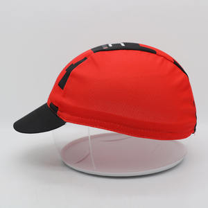 Gorra Deportiva Roja con Logotipo Bordado Personalizado, Unisex, de Nailon, Secado Rápido, para Ciclismo al Aire Libre - Product Image 3