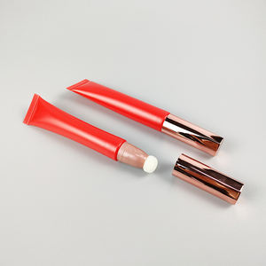 Tube vide d'emballage en plastique de maquillage cosmétique de fournisseur d'OEM avec la tête d'applicateur d'éponge - Product Image 3