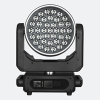 LM3715R 500W Luz de Escenario Móvil Bee Eye Wash con Zoom LED RGBW 4 en 1 de 37x15W y Control de Píxeles para Conciertos, Discotecas y Clubes