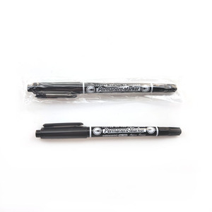 Ensemble de marqueurs à alcool à double pointe imperméables et à séchage rapide, pointe fine avec une largeur d'écriture de 6 mm, marqueur permanent lisse - Product Image 3