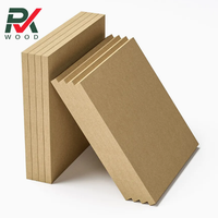 Panneau MDF Darx imperméable HDF 1220*2440mm 12mm 16mm 18mm uni pour meubles et décoration