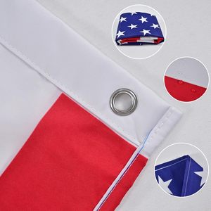 Grenada <strong>Flag</strong> 3x5 Ft Light Polyester Panamanian Banner Fade Resistant Vivid Colors 150x90cm for Indoor Outdoor - Product Image 5
