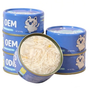 <span class=keywords><strong>Cibo</strong></span> <span class=keywords><strong>Umido</strong></span> <span class=keywords><strong>per</strong></span> <span class=keywords><strong>Gatti</strong></span> OEM/ODM in Scatola ad Alto Contenuto Proteico Senza Cereali con Pollo, Tonno e Salmone 85g 170g 220g - Product Image 4