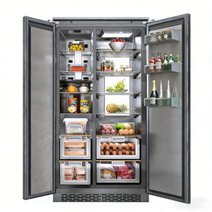 Réfrigérateur-congélateur Artaus, vente chaude, appareil électroménager pour la maison, 455L, double porte, réfrigérateurs encastrables - Product Image 1