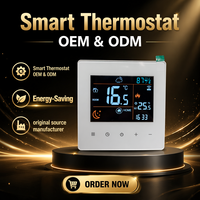 Thermostat intelligent WiFi pour chauffage au sol électrique, économe en énergie, contrôle à distance via l'application TUYA, OEM ODM, expédition rapide en 48 heures