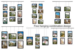 Letrero Publicitario LED Rectangular <span class=keywords><strong>de</strong></span> Acrílico para Agentes Inmobiliarios LS M3, Marco con Panel Intercambiable, Exhibición para Ventanas, Promoción para Bares - Product Image 4