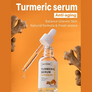 Siero Viso alla Curcuma per Sbiancamento, Idratazione e Correzione Macchie Scure, Olio di Curcuma, Essenza di Zenzero, <span class=keywords><strong>Cosmetici</strong></span> Coreani - Product Image 6