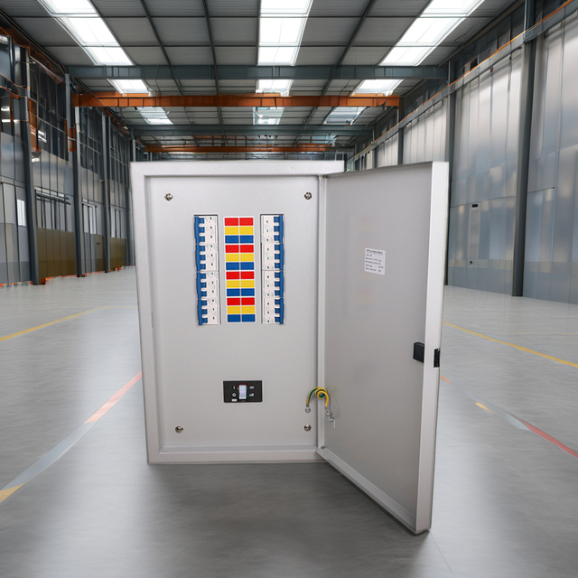 EBASEE Customized Single Three Phase Power Distribution Board Ip20 Circuit Breaker Distribution Box