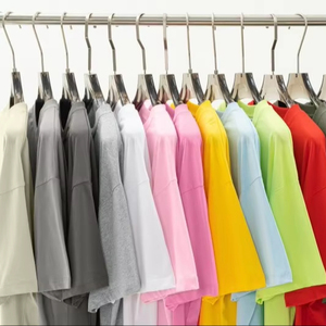 เสื้อยืดโอเวอร์ไซส์แขนสั้นคุณภาพสูงแบบสั่งทำพิเศษสำหรับคนชั้นกลาง รุ่น Blank Burst 180 - Product Image 2