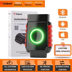 Herramienta de Diagnóstico Automotriz Vident ISmartDiag510 Pro 2026 para Todos los Sistemas, Compatible con <span class=keywords><strong>28</strong></span> Funciones Especiales, Incluyendo DOIP, CANFD, Datos en Tiempo Real y TPMS - Product Image 2