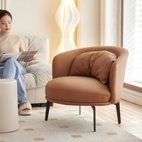 Fauteuil de style italien, chaise de balcon, chaise de réunion, chaise de bar, chaise de restaurant, chaise de réception en métal pour hôtel et salle d'exposition, canapé individuel