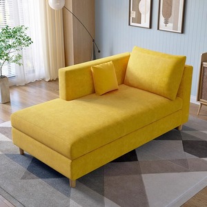 <span class=keywords><strong>Minsu</strong></span> Apartment Hotel Edler Sessel Sofa Gästezimmer Schlafzimmer Moderner Einfacher Freizeitstuhl Bequemer Liegestuhl mit Holzfußstütze - Product Image 1