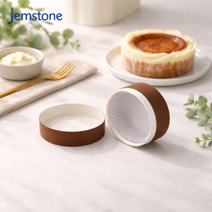 Customized Recyclable Food Bread Dessert Round Cardboard Tube <b>Paper</b> Cylinder Packaging Cheesecake Food Grade <b>Paper</b> Tube Canister - Product Image 3