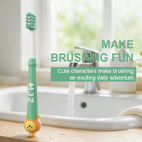 Brosse à dents pour enfants, emballage personnalisé, poils personnalisés, impression de logo, multi-pack, usine certifiée CE FDA