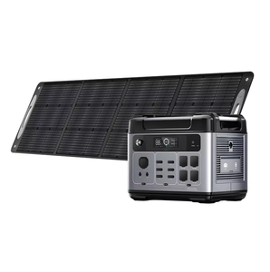 Onduleur portable 2400W 110V/220V, panneau solaire, batterie LiFePO4, 1000W 2200W, onde sinusoïdale pure, MPPT, lampe de poche, allume-cigare, port RV, Type C - Product Image 5