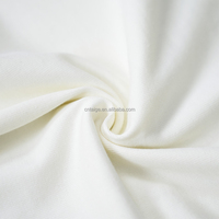 T-shirt en coton blanc à manches longues, surdimensionné, de haute qualité, avec impression de logo personnalisée