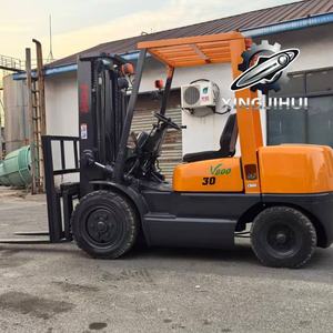 รถยก TCM FD30Z5 3 ตัน รถยกมือสองจากญี่ปุ่น 3 ตัน เครื่องยนต์ Isuzu C240 รถยกใช้แล้ว รถยกใช้น้ำมัน 4500 มม. 3000 กก. - Product Image 5