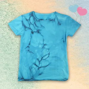 Wholesale Customize Color Your Own T-shirt Graffiti Colorful DIY Art Craft Handmade Tie Dyed T-shirt Set