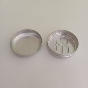 Latas de Jabón con Tapa Abatible, Resistentes al Óxido, Reciclables, con Relieve, Latas de Aluminio para Jabón de Viaje, 77*32 - Product Image 5