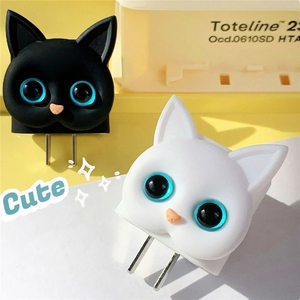 Organisateur de câble protecteur chat dessin animé mignon gestion de ligne de données charge <span class=keywords><strong>enrouleur</strong></span> sûr pour <span class=keywords><strong>IPhone</strong></span> IPad 18W 20W chargeur Protection - Product Image 1