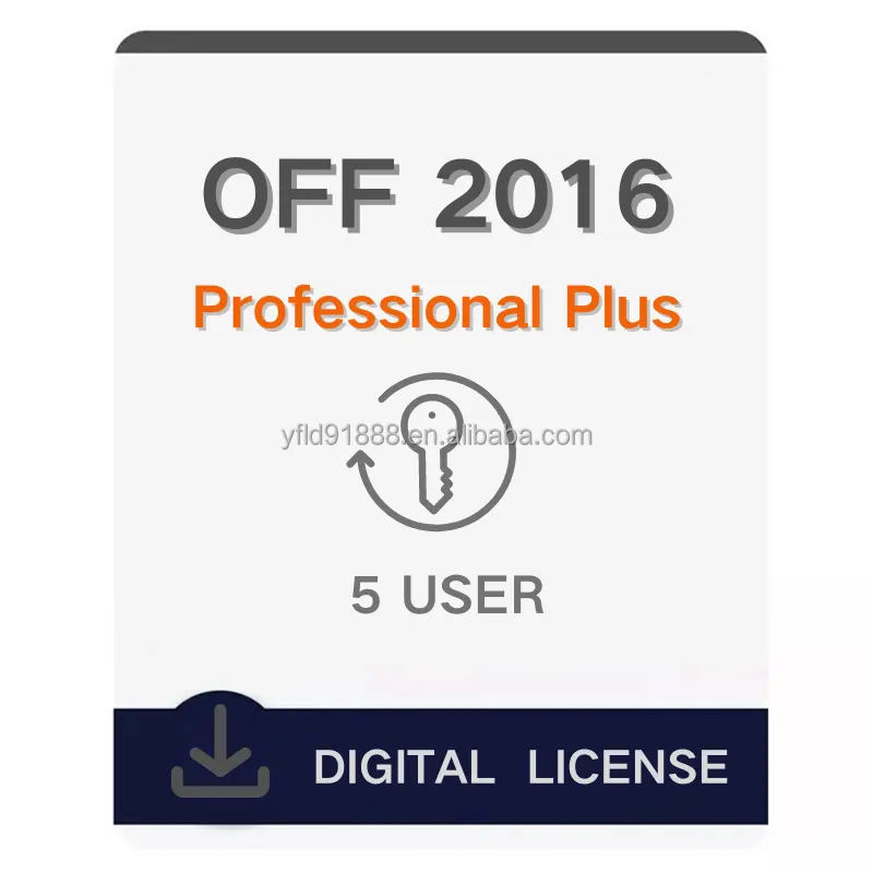 グローバルアクティベーション5 USER office 2016 Pro plus key 100% オンラインアクティベーションコードoffice2016 Professional plus 5 PCデジタルライセンス