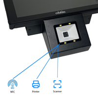 PC10, Terminal Punto de Venta Pequeño con Pantalla Táctil de 10 Pulgadas, Escáner de Códigos QR 1D/2D, Android/Windows, Verificador de Precios de Autoservicio para Sistemas POS de Supermercado