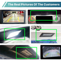Caméra de recul GreenYi AHD 1080P intégrée à la lumière de plaque d'immatriculation pour Jeep Renegade BU Fiat Tipo Egea 2015-2019
