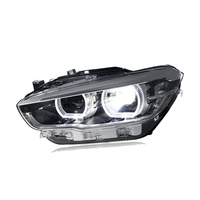 Rangkaian Lampu Depan untuk BMW Seri 1 F20 15-18 dengan Desain High Trim, Proyektor, LED DRL, Lampu Sein, dan Material PC
