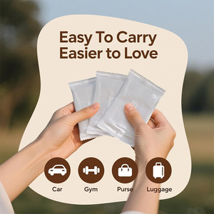 Fábrica por atacado Limpeza Wet Wipe Tecido Hotel Restaurante Não Tecido Mini Peça Única Molhada Tecido Toalhetes Saco Embalagem Individual - Product Image 2