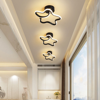 Luminaire de plafond moderne minimaliste pour chambre à coucher et salon, style contemporain canadien, décoration intérieure, lampe de plafond LED ronde